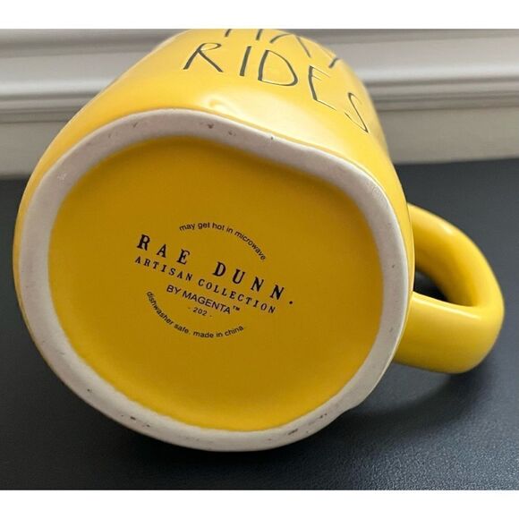 RAE DUNN Artisan Collection “HAY RIDES” 16oz Ceramic Coffee Mug - Picture 4 of 4
